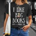Reading Pun I Like Big Books & I Cannot Lie Reader Bookworm T-Shirt Gifts for Her Reading Pun I Like Big Books & I Cannot Lie Reader Bookworm T-Shirt Gifts for Her
