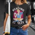 Reading Is Sexy Book Lover Fun Literary T-Shirt Gifts for Her