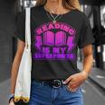 Reading Is My Superpower Graphic Book T-Shirt T-Shirt Gifts for Her