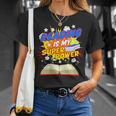 Reading Is My Superpower Comic Book T-Shirt Gifts for Her
