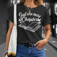 Reading Women Girls Book Lover Just One More Chapter T-Shirt Gifts for Her Reading Women Girls Book Lover Just One More Chapter T-Shirt Gifts for Her