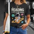 Reading Is Out Of This World Cute Astronaut Books Lover T-Shirt Gifts for Her