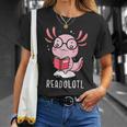 Readolotl Cute Axolotl Book Lover T-Shirt Gifts for Her