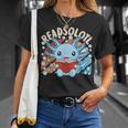 Readsolotl Axolotl Axolotl Lover Kawaii Reading Book T-Shirt Gifts for Her