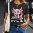 Readsolotl Axolotl Read Books Reading Book Lover Kids T-Shirt Gifts for Her Readsolotl Axolotl Read Books Reading Book Lover Kids T-Shirt Gifts for Her