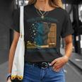 Reality Optional Reading Required Gamer Panther Book T-Shirt Gifts for Her Reality Optional Reading Required Gamer Panther Book T-Shirt Gifts for Her