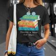 There's A Book For That Geek Trendy Nerdy T-Shirt Gifts for Her There's A Book For That Geek Trendy Nerdy T-Shirt Gifts for Her