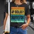 Retro AP Biology Shirt AP Biology Survivor Prep Book Study T-Shirt Gifts for Her