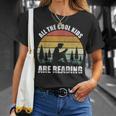 Retro All The Cool Kids Are Reading Book Shirt Vintage T-Shirt Gifts for Her Retro All The Cool Kids Are Reading Book Shirt Vintage T-Shirt Gifts for Her