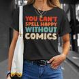 Retro Graphic Novels Superheroes Art Vintage Comic Books T-Shirt Gifts for Her Retro Graphic Novels Superheroes Art Vintage Comic Books T-Shirt Gifts for Her