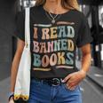 Retro I Read Banned Books Shirt T-Shirt Gifts for Her