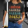 Retro I Survived Reading Banned Books And Got Smarter T-Shirt Gifts for Her Retro I Survived Reading Banned Books And Got Smarter T-Shirt Gifts for Her