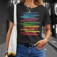 RtY Book Colorful Art Painting Graphic Motif Book Small T-Shirt Gifts for Her