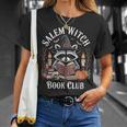 Salem Witch Book Club Raccoon Halloween T-Shirt Gifts for Her Salem Witch Book Club Raccoon Halloween T-Shirt Gifts for Her