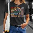 Say Gay Protect Trans Kids Read Banned Books LGBTQ Gay Pride T-Shirt Gifts for Her