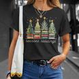 Seasons Readings All Booked For Christmas Book Reading Lover T-Shirt Gifts for Her Seasons Readings All Booked For Christmas Book Reading Lover T-Shirt Gifts for Her