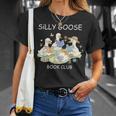 Silly Goose-Book Club Goose Reader Lover Bookish T-Shirt Gifts for Her