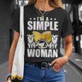 I Am a Simple Woman Book Lover Read T-Shirt Gifts for Her I Am a Simple Woman Book Lover Read T-Shirt Gifts for Her