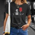 Skeleton Books Read Book Reading Librarian Across America T-Shirt Gifts for Her