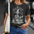Skeleton Reading Book Club Just One More Chapter Crew T-Shirt Gifts for Her