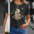 Skull Roses And Butterfly Book Death By TBR Bookish T-Shirt Gifts for Her