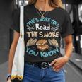 S'More Read Book Lover T-Shirt Gifts for Her