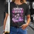Smut Slut Book Clubs Provocative Literature Reader T-Shirt Gifts for Her