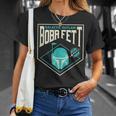 Star Wars The Book Of Boba Fett Galactic Outlaw Badge T-Shirt Gifts for Her Star Wars The Book Of Boba Fett Galactic Outlaw Badge T-Shirt Gifts for Her