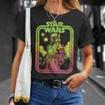 Star Wars The Book Of Boba Fett Retro Poster T-Shirt Gifts for Her Star Wars The Book Of Boba Fett Retro Poster T-Shirt Gifts for Her