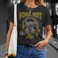 Star Wars The Book Of Boba Fett Vintage Helmet Logo T-Shirt Gifts for Her