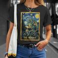 Starry Dragon Reading Book The Reader Fantasy Reader T-Shirt Gifts for Her