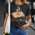Stories Tea And Tales Still Read Childrens Books Reader T-Shirt Gifts for Her Stories Tea And Tales Still Read Childrens Books Reader T-Shirt Gifts for Her