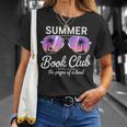 Summer Retro Book Club Beach Vacation T-Shirt Gifts for Her