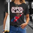 Superhero Pride Comic Book Lover African American Dad T-Shirt Gifts for Her Superhero Pride Comic Book Lover African American Dad T-Shirt Gifts for Her