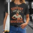 Support Your Local Bookstore Vintage Reader T-Shirt Gifts for Her Support Your Local Bookstore Vintage Reader T-Shirt Gifts for Her