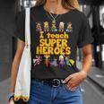 I Teach Super Heroes Comic Book Hero Teacher T-Shirt Gifts for Her I Teach Super Heroes Comic Book Hero Teacher T-Shirt Gifts for Her