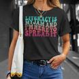 Teaching Pun Literacy Is My Jam Librarian Book Lover Teacher T-Shirt Gifts for Her