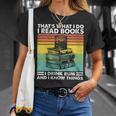 That's What I Do I Read Book I Drink Rum & I Know Things T-Shirt Gifts for Her That's What I Do I Read Book I Drink Rum & I Know Things T-Shirt Gifts for Her