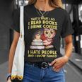 Thats What I Do I Read Books I Drink Coffee Lovers T-Shirt Gifts for Her