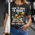 Time To Read A Book And Space Out Astronomy Lover Bookworm T-Shirt Gifts for Her