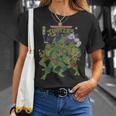 TMNT Comic Book Cover Group Shot T-Shirt Gifts for Her