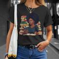 History Month Afro Women Girls Book Lover Librarian T-Shirt Gifts for Her