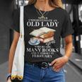 Never Underestimate An Old Lady Who Read Many Books February T-Shirt Gifts for Her Never Underestimate An Old Lady Who Read Many Books February T-Shirt Gifts for Her