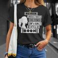 Never Underestimate Power Of Girl With Book Feminist Cute T-Shirt Gifts for Her Never Underestimate Power Of Girl With Book Feminist Cute T-Shirt Gifts for Her