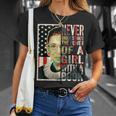 Never Underestimate The Power Of A Girl With A Book T-Shirt T-Shirt Gifts for Her