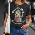 Unearth a Story Summer Reading 2026 Book Lover Dino Fun T-Shirt Gifts for Her Unearth a Story Summer Reading 2026 Book Lover Dino Fun T-Shirt Gifts for Her
