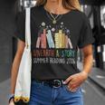 Unearth A Story Summer Reading 2026 Book Wildflowers T-Shirt Gifts for Her Unearth A Story Summer Reading 2026 Book Wildflowers T-Shirt Gifts for Her