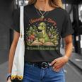 Unearth A Story Summer Reading 2026 Dinosaur Reading Books T-Shirt Gifts for Her