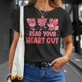 Valentine Day Book Read Your Heart Out Lovers Teacher Kids T-Shirt Gifts for Her Valentine Day Book Read Your Heart Out Lovers Teacher Kids T-Shirt Gifts for Her