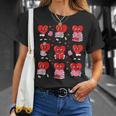 Valentines Day Librarian Heart Reading Book Women Men Kids T-Shirt Gifts for Her Valentines Day Librarian Heart Reading Book Women Men Kids T-Shirt Gifts for Her
